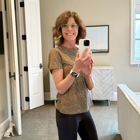 ULLA JOHNSON Estelle Leopard T-Shirt S - Picture 4 of 10